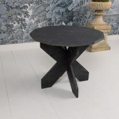 Mid Century French Twelve Sided Slate Table - 3908624