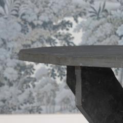 Mid Century French Twelve Sided Slate Table - 3908627