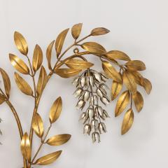 Mid Century German Pioggia d Oro Wall Sconce Appliqu by Hans K gl - 4088654