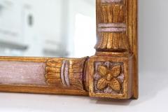 Mid Century Gilt Wall Mirror Handcarved 20th Century Italy ca 1950 - 4090409