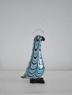 Mid Century Glass Cockatoo Form Sculpture - 1700777