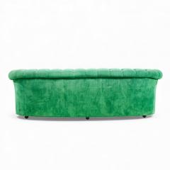 Mid Century Green Chesterfield Sofa - 4604724