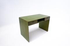 Mid Century Green Wooden Desk by Derk Jan de Vries - 2527188