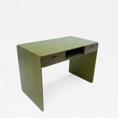 Mid Century Green Wooden Desk by Derk Jan de Vries - 2530272