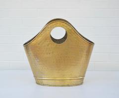 Mid Century Hammered Brass Rack or Stand - 3591591