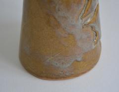 Mid Century Hand Thrown Ceramic Organic Form Vase - 2871420