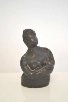 Mid Century Hand Thrown Sculpture - 909585
