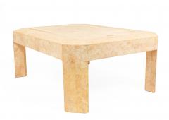 Mid Century Hardstone Tessellated Coffee and Game Table - 1379383