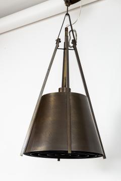 Mid Century Industrial Conical Brass Pendants 10 Available - 4334017