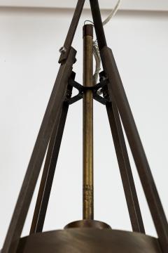 Mid Century Industrial Conical Brass Pendants 10 Available - 4334018