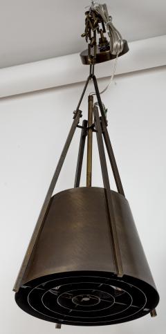 Mid Century Industrial Conical Brass Pendants 10 Available - 4334025