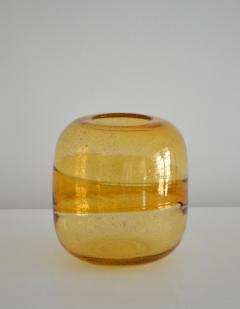 Mid Century Italian Blown Glass Vase - 2053988