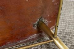 Mid Century Italian Brass Triangular Shaped Low Table - 2677171