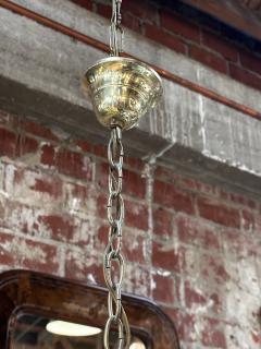 Mid Century Italian Brass and Glass Pendant 1970s - 3445972