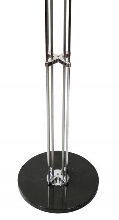 Mid Century Italian Chrome and Marble Coat Rack Stand - 3654597