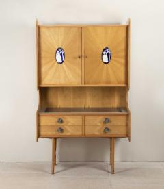 Mid Century Italian Cocktail Cabinet in the Style of Ico Parisi - 4474648