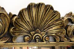 Mid Century Italian Gilt Florentine Wall Mirror Italy circa 1940 50 - 3716667