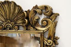 Mid Century Italian Gilt Florentine Wall Mirror Italy circa 1940 50 - 3716668