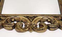 Mid Century Italian Gilt Florentine Wall Mirror Italy circa 1940 50 - 3716670