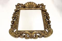 Mid Century Italian Gilt Florentine Wall Mirror Italy circa 1940 50 - 3716672