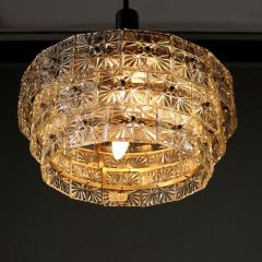 Mid Century Italian Glass Chandelier - 4376634