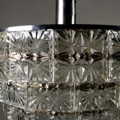 Mid Century Italian Glass Chandelier - 4376637