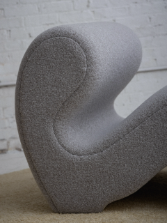 Mid Century Italian Inspired Serpentine Occasional Chair - 3117970