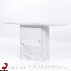 Mid Century Italian Marble Console Table - 3692213
