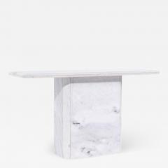 Mid Century Italian Marble Console Table - 3731843
