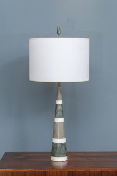 Mid Century Italian Marble Table Lamp - 2591914
