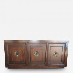 Mid Century Italian Marble Top Credenza in the manner of Baker Furniture Company - 2880120
