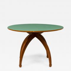 Mid Century Italian Modern Circular Breakfast Dining Table - 4219599