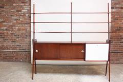 Mid Century Italian Modern Freestanding Wall Unit - 374290