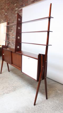 Mid Century Italian Modern Freestanding Wall Unit - 374295