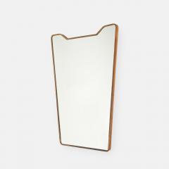 Mid Century Italian Modernist Large Rectangular Shaped Brass Wall Mirror - 4787447
