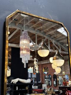Mid Century Italian Octagonal Wall Mirror 1980s - 3307550