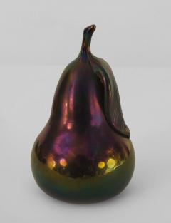 Mid Century Italian Opalescent Blue Glass Fruits and Vegetables - 4195470