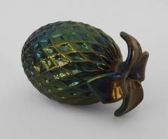 Mid Century Italian Opalescent Blue Glass Fruits and Vegetables - 4195472