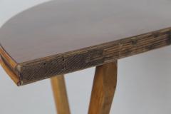 Mid Century Italian Petite Demilune Console Table - 1073069