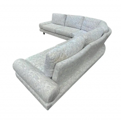 Mid Century Italian Post Modern L Shaped Sectional Sofa - 2567812