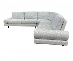 Mid Century Italian Post Modern L Shaped Sectional Sofa - 2567814