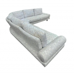 Mid Century Italian Post Modern L Shaped Sectional Sofa - 2567817