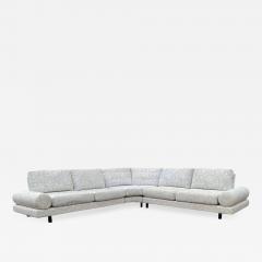 Mid Century Italian Post Modern L Shaped Sectional Sofa - 2571849
