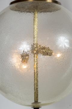 Mid Century Italian Pulegoso Globe Shaped Ceiling Light - 2383481