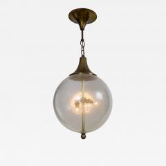 Mid Century Italian Pulegoso Globe Shaped Ceiling Light - 2384744