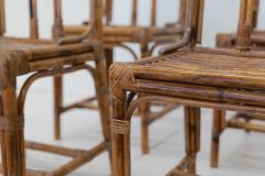 Mid Century Italian Set of 4 Chairs and Table 1970 - 3146019