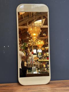 Mid Century Italian Smoked Wall Mirror 1980s - 3311342