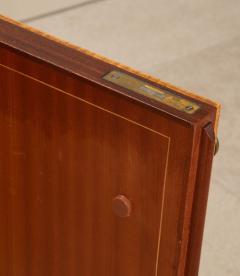 Mid Century Italian Sycamore and Brass Sideboard - 4344579