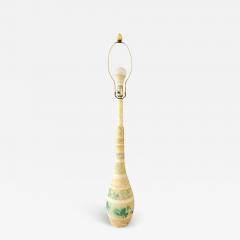 Mid Century Italian Tall Stacked Marble Lamp in Blues and Greens - 4082064