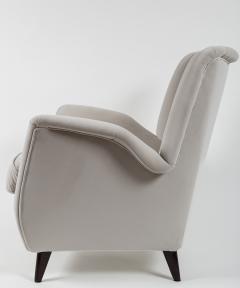 Mid Century Italian Upholstered Lounge Chairs - 4096148